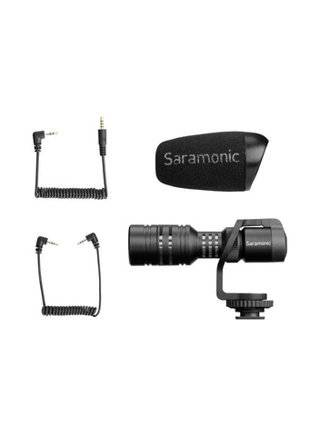 Saramonic Vmic Mini Condenser Video Microphone for DSLR & Smartphone