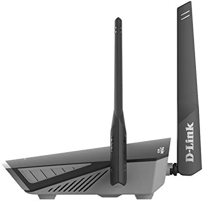 D-Link DIR-2660 AC2600 EXO Smart Mesh Wi-Fi Router (2,4 & 5 GHz, 2.600 Mbit/s, 802.11a/b/g/n/ac, 2 x USB 3.0 & 2.0, 4 x 10/100/1000 LAN-Anschluss, Tischgerät)