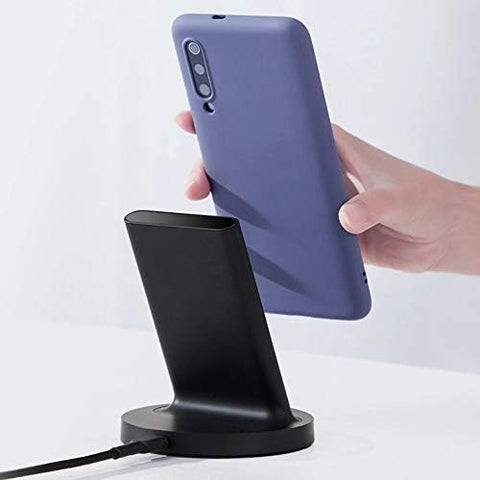 Xiaomi 20W Vertical Wireless Charger Flash Charging Stand Holder Horizontal For Iphone, Samsung, Oneplus Qi Enabled Devices, Gds4145Gl