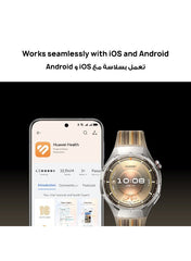 HUAWEI WATCH GT 6 Pro 46mm Smart Watch, 1.47-Inch Display, up to 21 days battery life, Compatible with iOS & Android, ECG Analysis, Health Monitor, Black | Best Price UAE | Dubai, Abu Dhabi