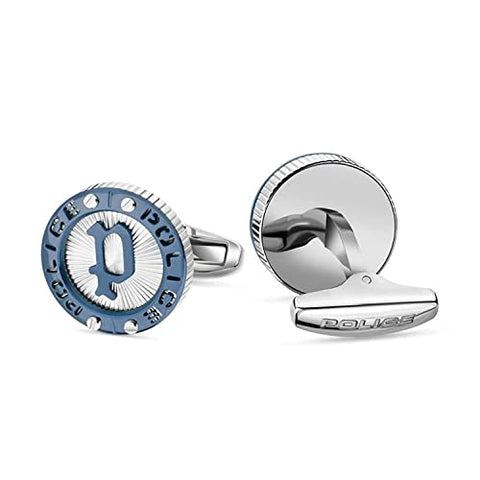 Police Stainless Steel Cufflinks for Men