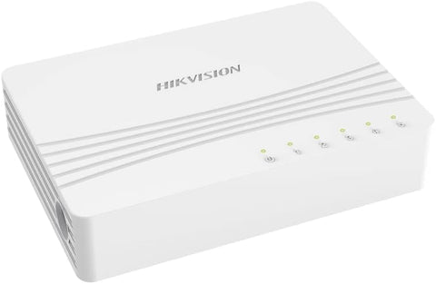 Hikvision Gigabit Ethernet PoE 5 Pork Desktop Switch Surveillance PoE Switch, DS-3E0505D-E