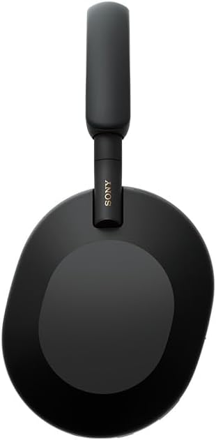 Sony WH 1000XM5 Noise Cancelling Wireless Headphones 30 hours battery life Over ear style Optimised for Alexa and the Google Assistant with built in mic for phone calls Black, One Size