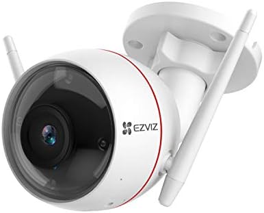 EZVIZ C3W Pro Smart Security Camera, Outdoor WiFi Camera 4MP with Color Night Vision, Two-Way Talk, Customizable Voice Alerts, IP67 Dust and Water Protection, Easy Installation, Works with Alexa