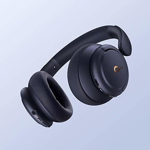 Soundcore by Anker Life Q30 Hybrid Active Noise Cancelling Headphones with Multiple Modes, Hi-Res Sound, Custom EQ via App, 40H Playtime, Bluetooth, Multipoint Connection+ 18 Months Warranty, Wireless