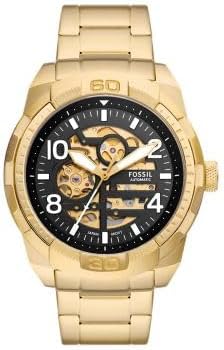 Fossil Bronson Automatic Gold-Tone Stainless Steel Watch