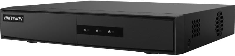 Hikvision 8-ch Mini 1U 8 PoE NVR, H.265+/H.265/H.264+/H.264, HDMI/VGA, 60 Mbps In/Out, Silver, HDD, 6TB, 1kg, 22.3 x 4.8 x 26.5 cm, DVR, NVR