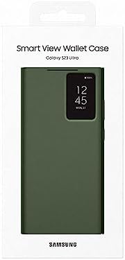 Samsung Galaxy S23 Ultra Smart View Wallet Case Khaki