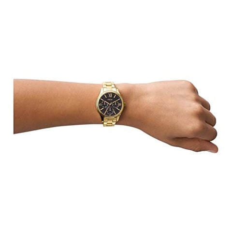 Fossil BQ3757 Ladies Rye Watch, Black, BQ3757-AMZUK