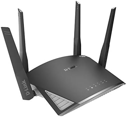 D-Link DIR-2660 AC2600 EXO Smart Mesh Wi-Fi Router (2,4 & 5 GHz, 2.600 Mbit/s, 802.11a/b/g/n/ac, 2 x USB 3.0 & 2.0, 4 x 10/100/1000 LAN-Anschluss, Tischgerät)