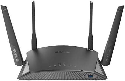 D-Link DIR-2660 AC2600 EXO Smart Mesh Wi-Fi Router (2,4 & 5 GHz, 2.600 Mbit/s, 802.11a/b/g/n/ac, 2 x USB 3.0 & 2.0, 4 x 10/100/1000 LAN-Anschluss, Tischgerät)