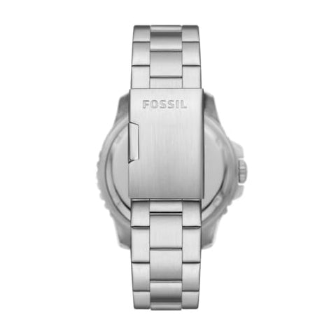 Fossil Men's Blue GMT Stainless Steel Watch