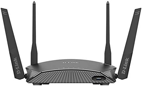 D-Link DIR-2660 AC2600 EXO Smart Mesh Wi-Fi Router (2,4 & 5 GHz, 2.600 Mbit/s, 802.11a/b/g/n/ac, 2 x USB 3.0 & 2.0, 4 x 10/100/1000 LAN-Anschluss, Tischgerät)