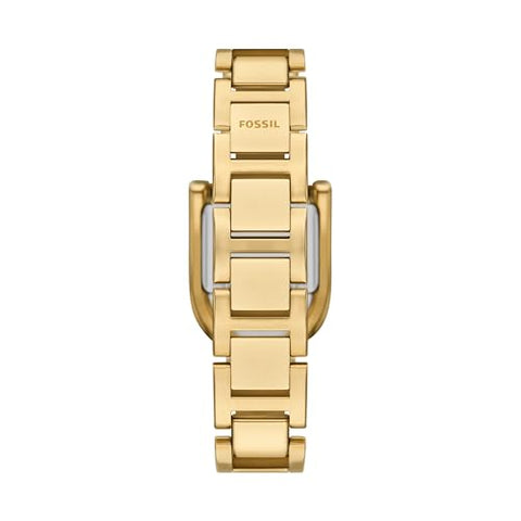 Fossil Women's Harwell Quartz Stainless Steel Three-Hand Watch, Color: Gold (Model: ES5327)