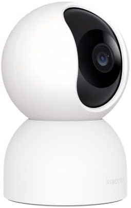 XIAOMI Smart Camera C400 4MP,360° Rotation AI Human Detection 2.4GHz/5GHz Wi-Fi Support Compatible with Alexa Google Home MJSXJ11CM White