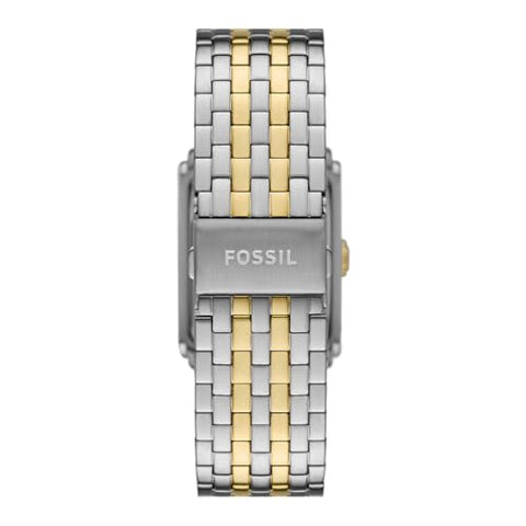 Fossil Carraway Three-Hand Two-Tone Stainless Steel Watch - FS6010