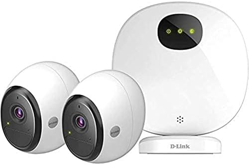 D-link DCS 2802KT Wire-Free Camera Kit Fixed - Black/White