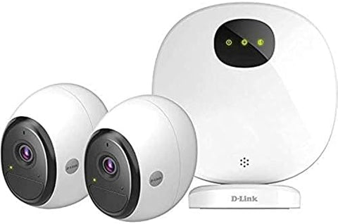 D-link DCS 2802KT Wire-Free Camera Kit Fixed - Black/White