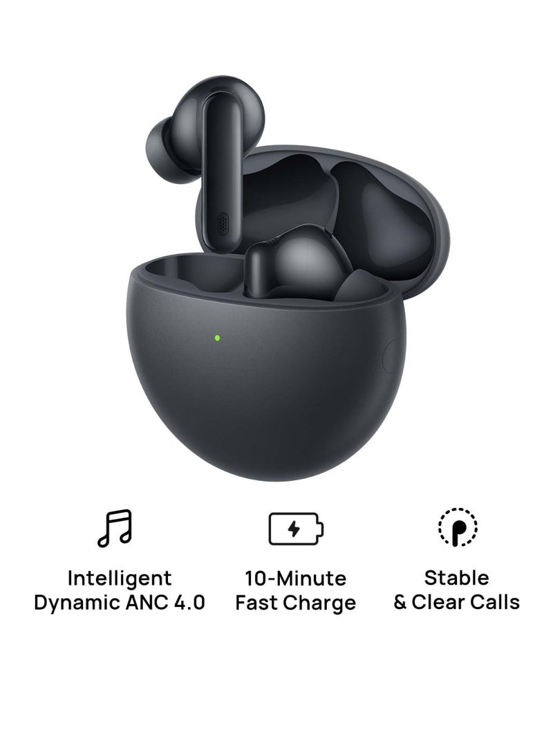 HUAWEI FreeBuds 7i Wireless Bluetooth Earbuds, Intelligent Active Noise Cancellation 4.0, Unlimited Spatial Audio,  iOS and Android, Stable Clear Calls, Fast Charging, Black | Best Price UAE | Dubai, Abu Dhabi