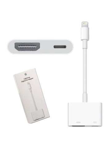 Apple Lightning To HDMI Digital AV Adapter White | Best Price UAE | Dubai, Abu Dhabi