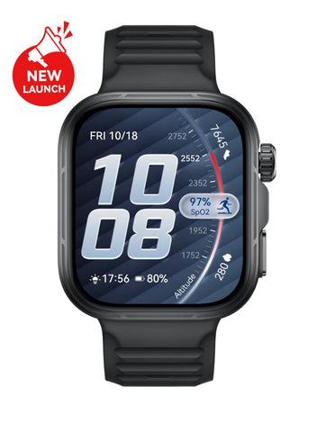 HUAWEI WATCH FIT 5 Pro Smartwatch, 44.5mm FullView Display, iOS & Android, upto10 Days Battery Life, Golf, Health Management, Sleep & Heart Monitor, ECG, NFC, Mini Work-out, Black | Best Price UAE | Dubai, Abu Dhabi