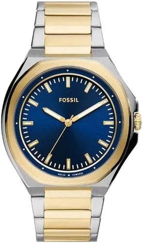 Fossil Evanston Solar-Powered Two-Tone Stainless Steel Watch - BQ2768