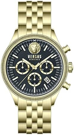 Versus Versace Colonne Chrono Collection Luxury Mens Watch Timepiece