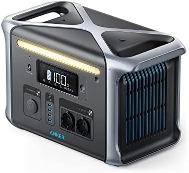 Anker PowerHouse 1229Wh Portable Power Station  1500W Portable Generator