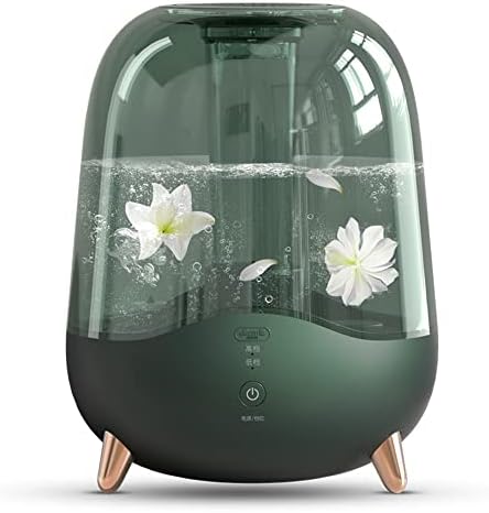 Deerma DEM F329 Air Humidifier 5L Household Silent Mini Aromatherapy Humidification Transparent Water Tank Office, Green"Min 1 year manufacturer warranty"