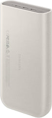 Samsung 20000mAh 45W Battery Pack with Three Type C Ports, Beige