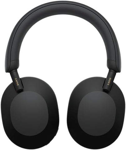Sony WH 1000XM5 Noise Cancelling Wireless Headphones 30 hours battery life Over ear style Optimised for Alexa and the Google Assistant with built in mic for phone calls Black, One Size