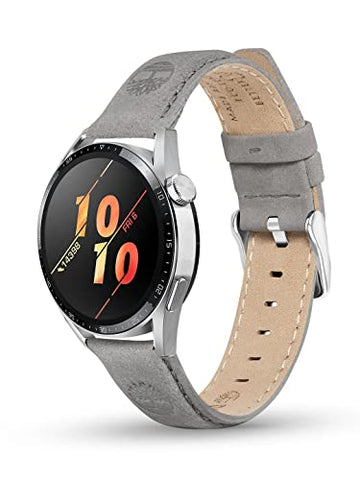 Timberland Universal Replacement Leather Strap For Men And Women Compatible With Apple Watch Series 3-9 & Se (38-40-41) & Samsung, Huawie Or Qaurtz Watch With Lug Width Of 20Mm