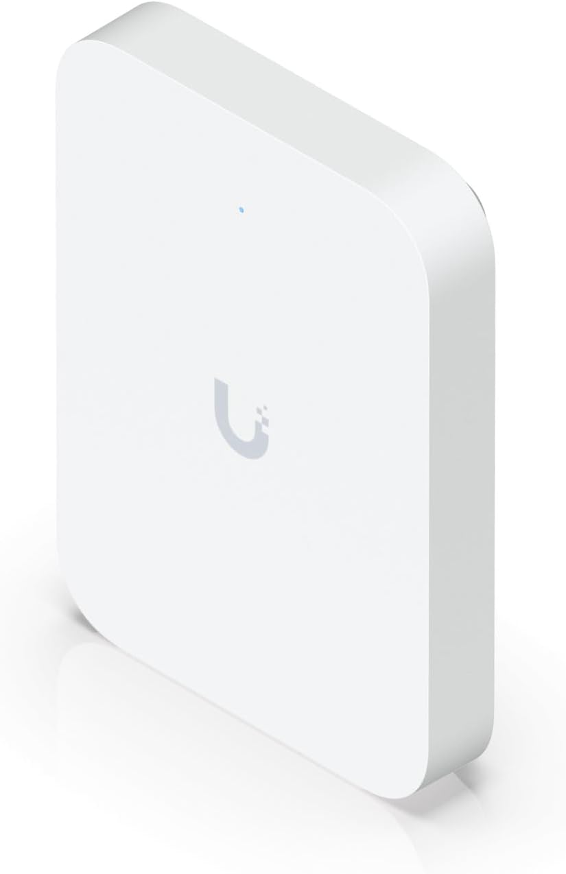 Ubiquiti WiFi Wall Mounted 7 AP with 4 Space Streams and On, U7-IW