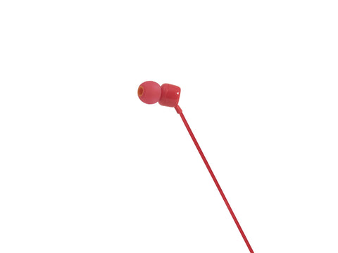 JBL Tune 110 JBLT110RED Wired In-Ear Headphones with Mic, Red