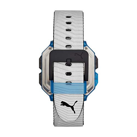 PUMA Digital Mechanical Men's Watch, Blue Silicone Band, 5 ATM - PU P5038