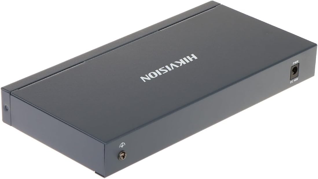 Hikvision Digital Technology DS-3E1510P-SI network switch Managed L2 Gigabit Ethernet (10/100/1000) Power over Ethernet (PoE) Black