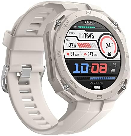 Huawei Watch Gt Cyber Quick-To-Change Cases Military-Level Durability Watch Faces 100+ Workouts Modes Smart Life Services Health Monitoring Compatible With Android And Ios Wireless Charge 47Mm Grey