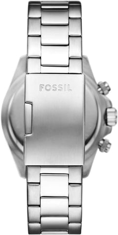 FOSSIL BQ2873 Autocross Quartz Multifunction Analog Wrist Watch for Men, 42 mm Case Diameter, Silver/Black