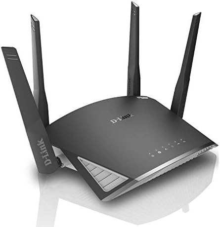 D-Link DIR-2660 AC2600 EXO Smart Mesh Wi-Fi Router (2,4 & 5 GHz, 2.600 Mbit/s, 802.11a/b/g/n/ac, 2 x USB 3.0 & 2.0, 4 x 10/100/1000 LAN-Anschluss, Tischgerät)