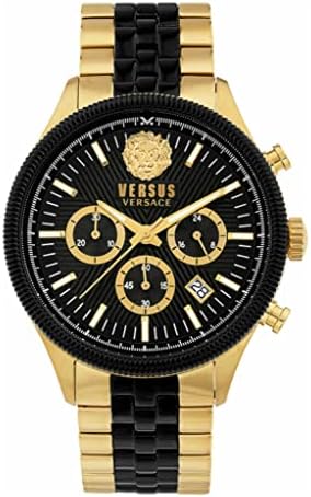 Versus Versace Colonne Chrono Collection Luxury Mens Watch Timepiece