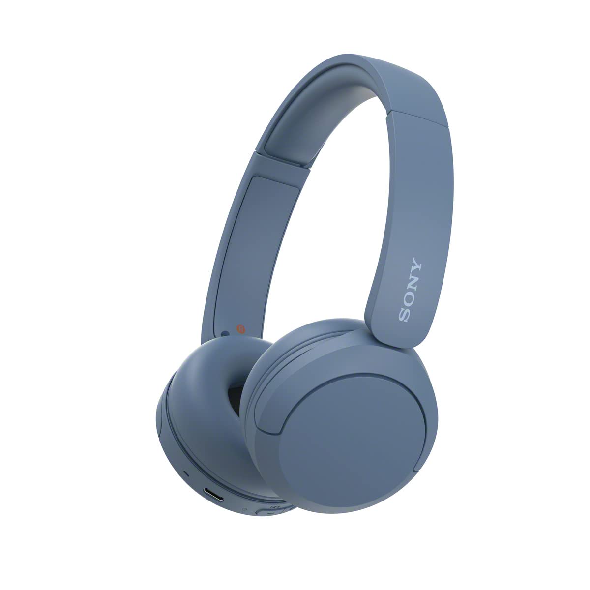 Sony WH-CH520 Wireless Headphones, 50 hours battery life, Clearer hands-free calling, Multipoint Connection, On-ear style, Cream, UAE Version - 1-Year warranty