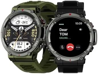 Haino Teko Germany Sports Smart Watch RW-24 with Bluetooth Call -Green