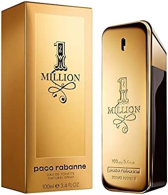 paco rabanne 1 Million Eau De Toilette for Men, 100 ml