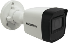 Hikvision Analog Camera 2MP Bullet Network, 1080P, 2.8mm Lens, White - DS-2CD1021G0-I