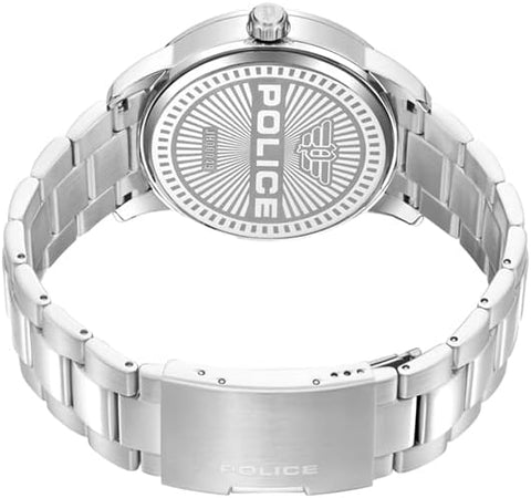 Police Raho Analog Quartz Mens Watch With Stainless Steel Bracelet - 44mm