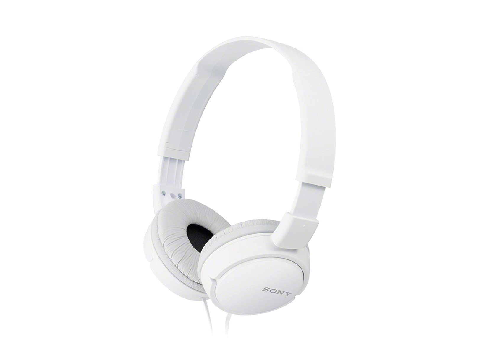 Sony MDR-ZX110AP On-ear headphones Corded Foldable Headset, Black