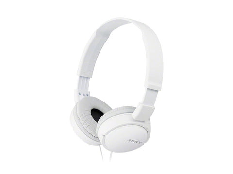 Sony MDR-ZX110AP On-ear headphones Corded Foldable Headset, Black