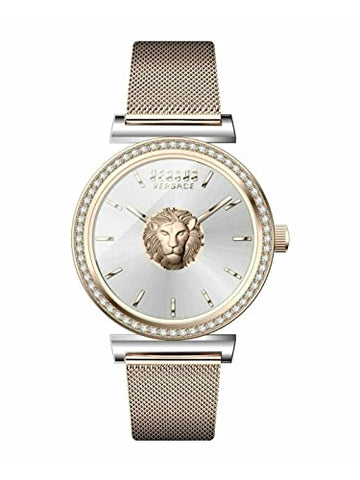 Versus Brick Lane Analog Watch For Women With Rose Gold Tone Bracelet 35 MM - V WVSPLD1321