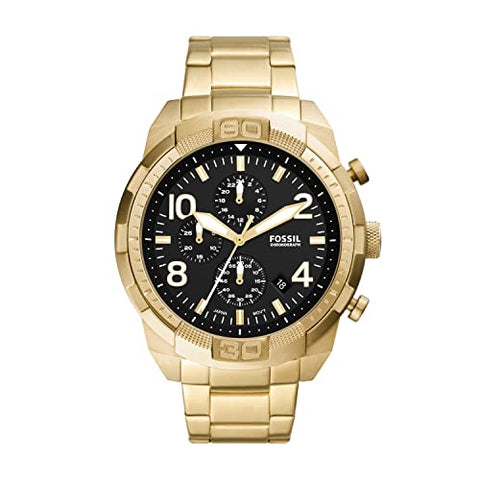 Fossil Men's Bronson Stainless Steel Quartz Dress Chronograph Watch