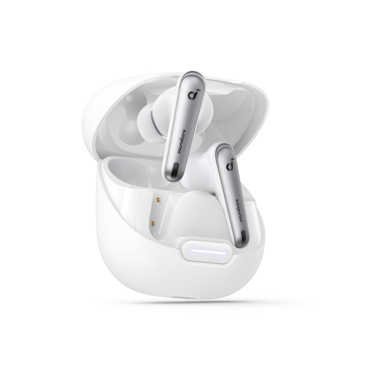 soundcore by Anker Liberty 4 NC Adaptive Noise Cancelling Earbuds, 98.5% Noise Reduction to Ears and Environment, Hi-Res Sound, 50H Battery, Wireless Charging, Bluetooth 5.3